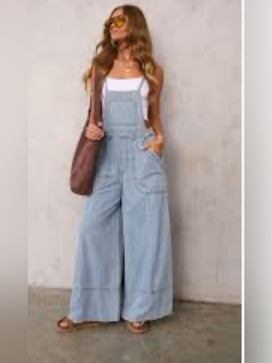 Vici Pants - Vici Ziggie Wide Leg Overalls
